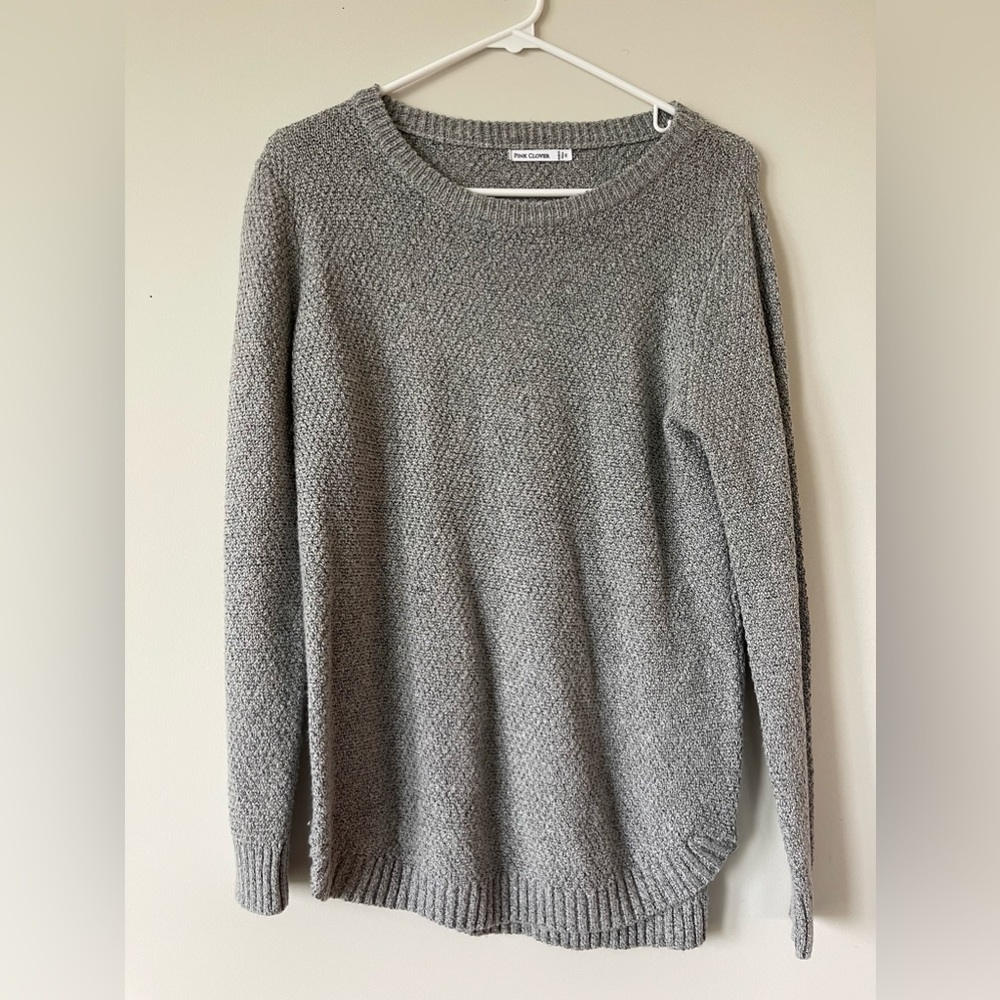 Pink Clover Sweater, Size M